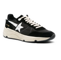 GOLDEN GOOSE נעלי סניקרס ראנר שחור/לבן