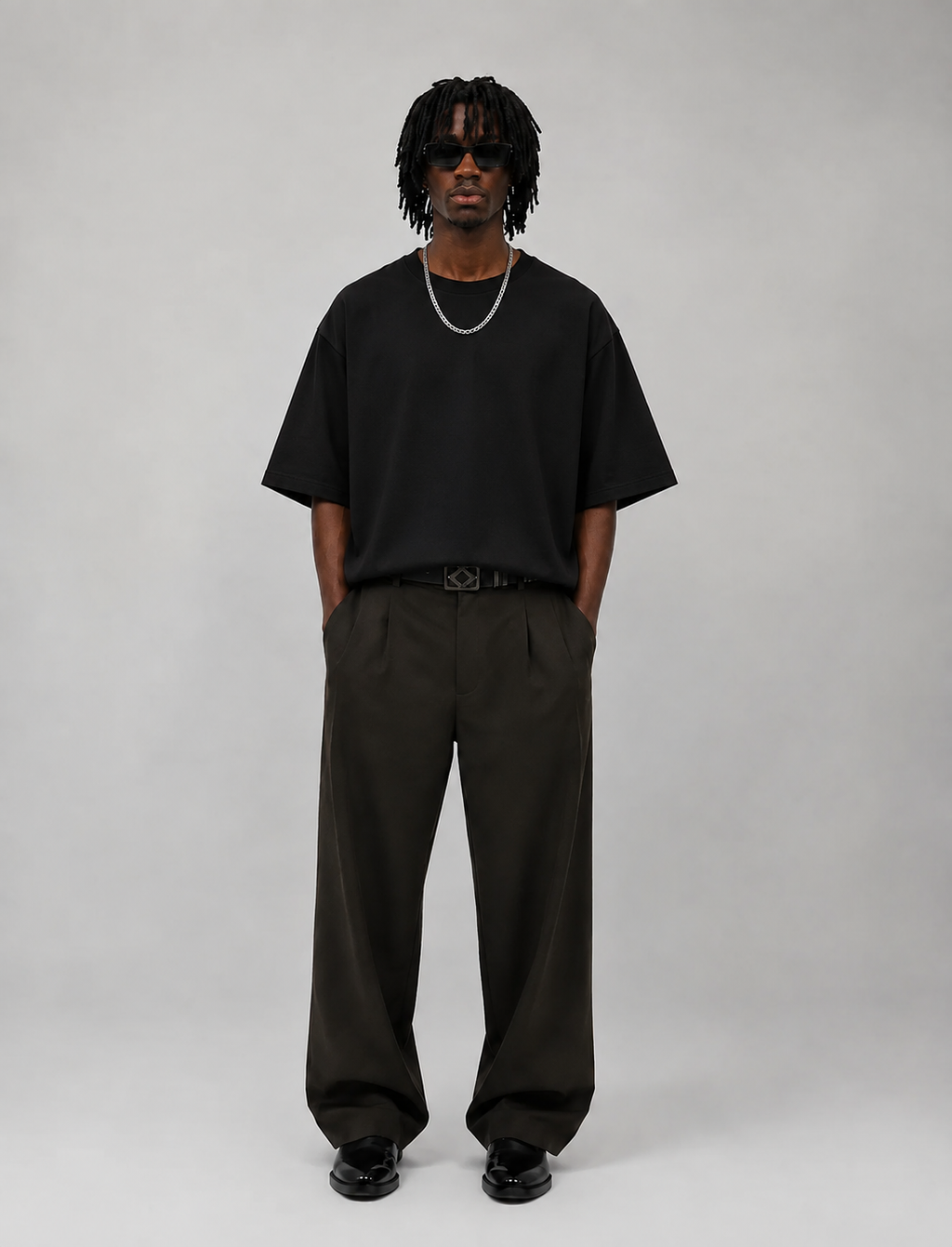 Solico Fashion Basic T-shirt Black