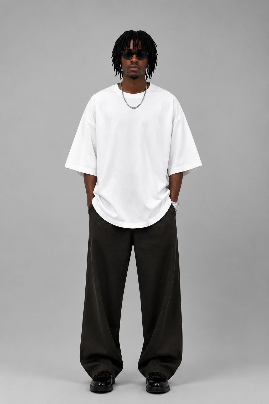Solico Fashion Basic T-shirt White
